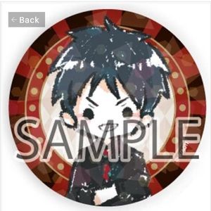 Attack on Titan Eren Yeager Casino Dealer ver. Hologram Tin Badge